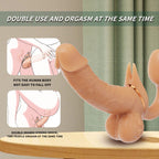 Night Sakura lesbian double headed dragon dildo soft flesh realistic fully automatic wearing imitation real and fake dildo masturbator adult toy