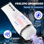 Night Sakura Drunken Knight Airplane Cup Electric Fully Automatic 10 Frequency Vibration Sucking Male Masturbator Adult Sex Products