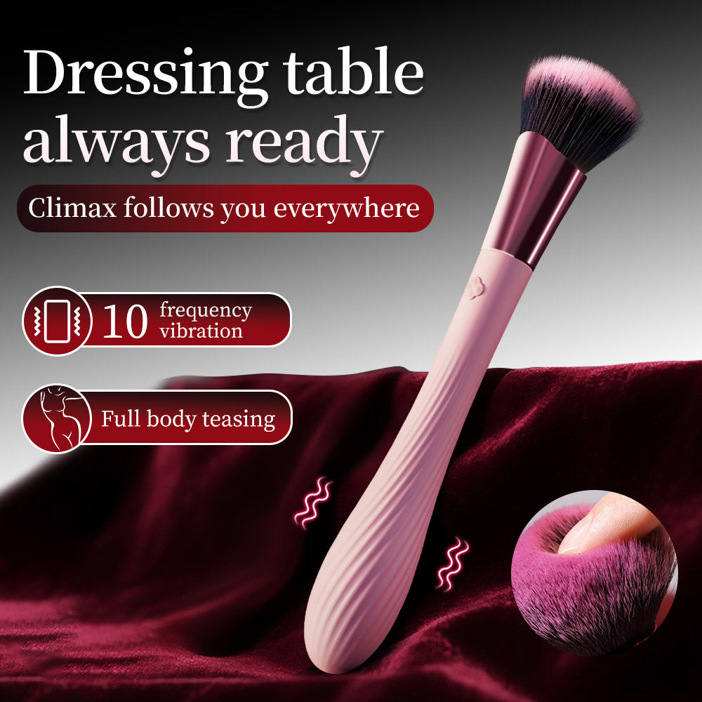 Night Sakura Makeup Brush Vibration Stick Female Sex Masturbator Electric AV Stick Massage Jumping Egg Sex Concealed Carry