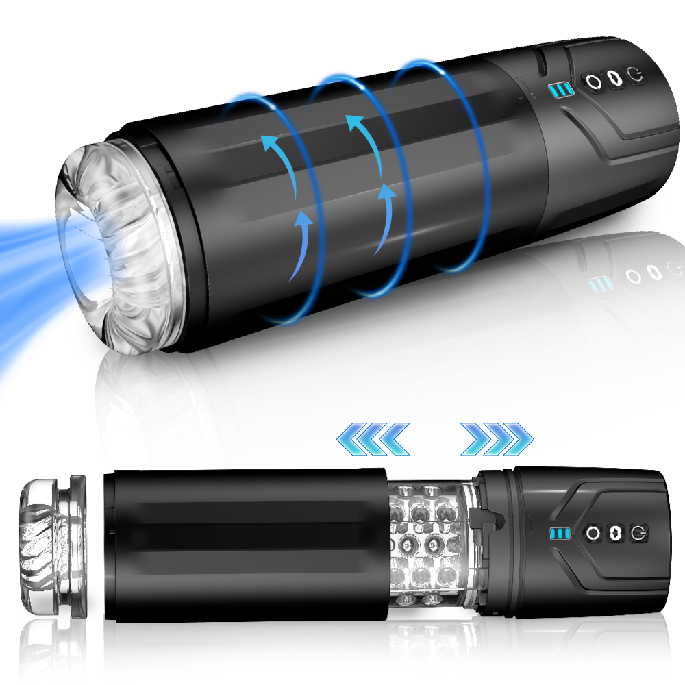 Toyscool rotating suction dragon suction airplane cup male penis massage exercise suction adult D03E