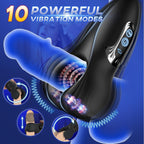 10 frequency bite training device, male vibrator, vibration massage, glans stretching device, exercise device, adult sex toy