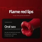 Big Mouth Trainer APP Remote Control Vibration Charging Male Masturbator Airplane Cup Adult Sex Toys