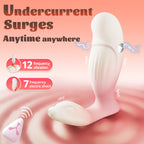 Wearing Jumping Egg Female Masturbator Vibration Masturbator Concealed Adult Sex Toys