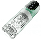 【Free Lube】Romanlust Starry Gaze 4 in 1 Dual Egg Vibrator Rotating Thrusting Suction Masturbator Sex Toys For Men