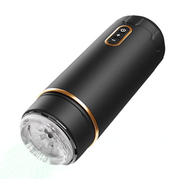 Freedom Automatic Rechargeable Vibrating Suction Cup Massager for Men - Self-pleasure Adult Sexual Toy