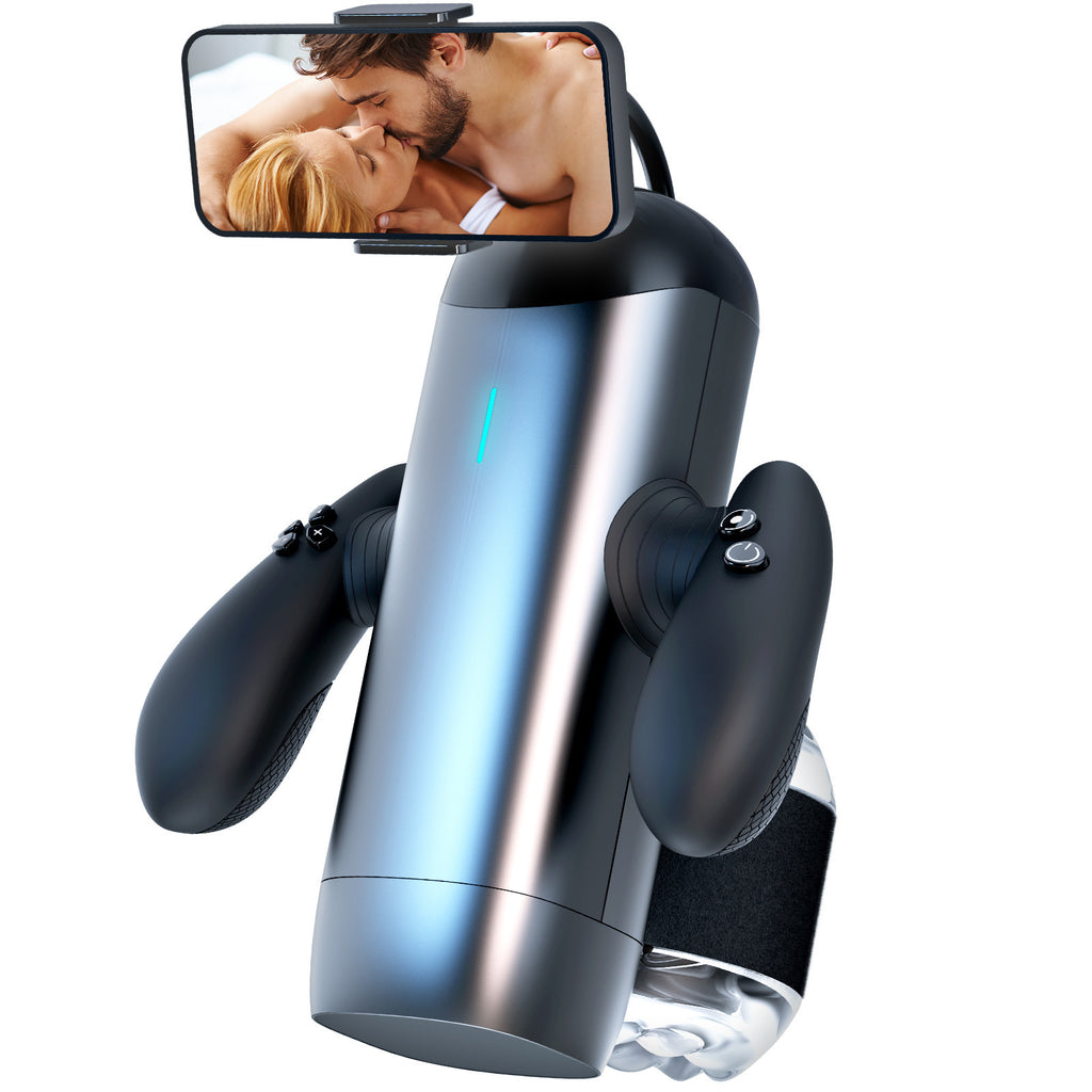 Powerful Electric Male Sex Toy with Telescopic Handle for Long Distance Use