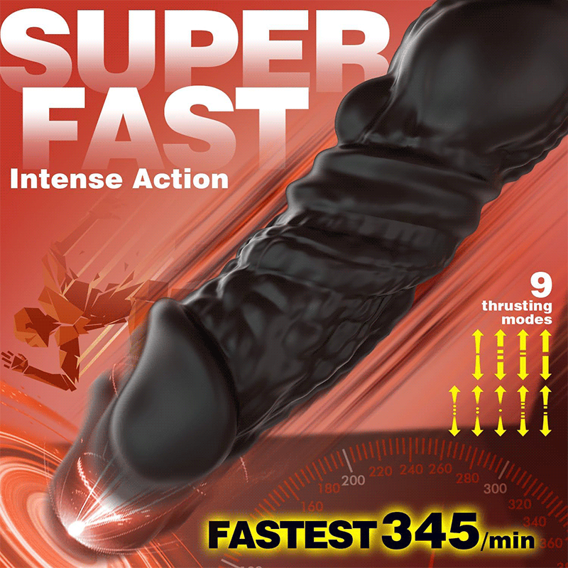Upgrade Fast Thrusting 6-in-1 Prostate Massager with Remote Control and APP