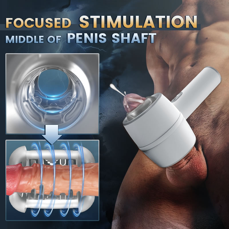 【30% Off】Hardy Automatic 3 Telescopic Handheld Male Masturbator Male Masturbator