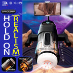 Desire Spaceship Adjustable Suction Vibrating Heating Sound-Producing Phone Stand Charging Male Adult Pleasure Self-Play Cup