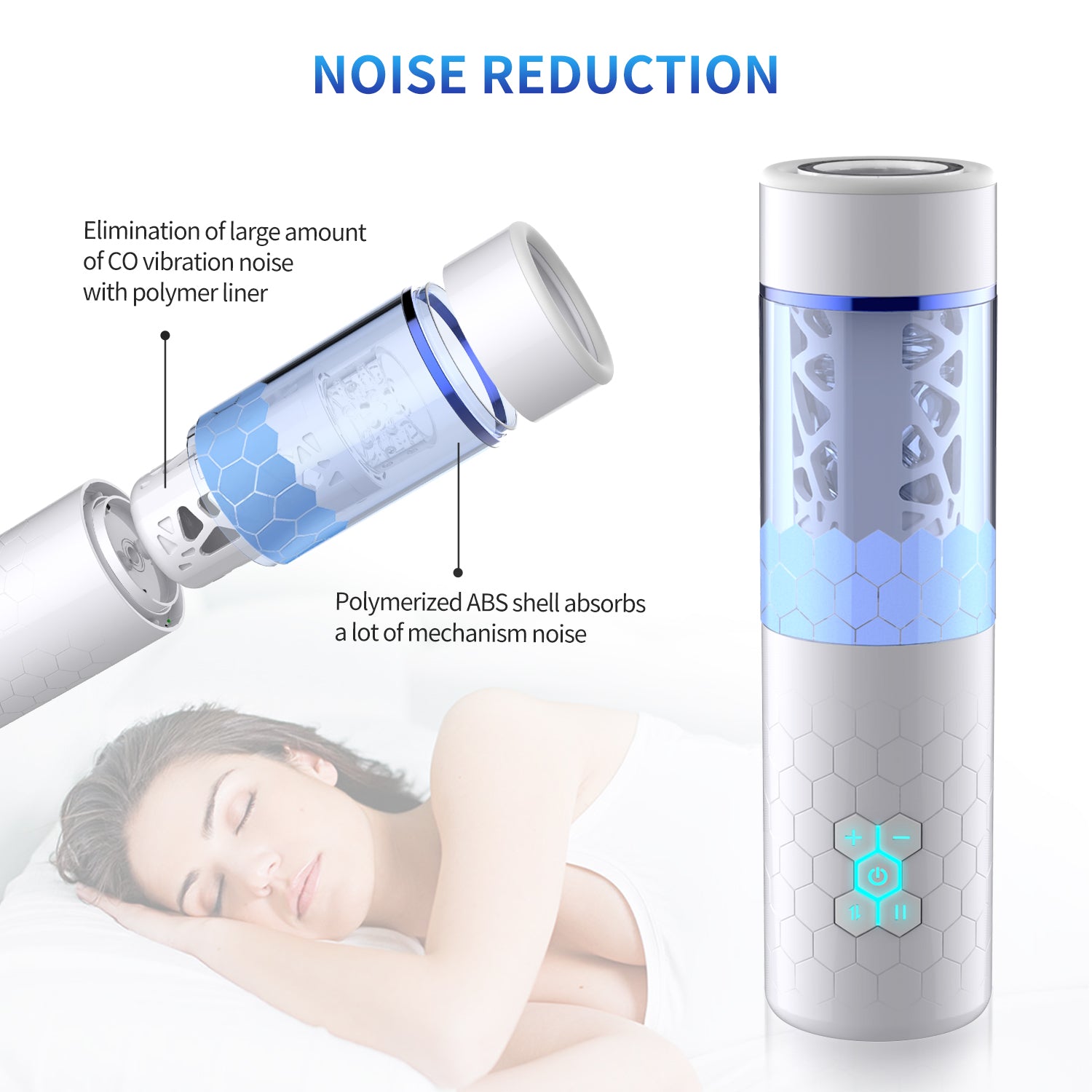 Toyshcool Starlight Extendable Rotating Vibrating Airplane Cup – Men’s Self-pleasure Device