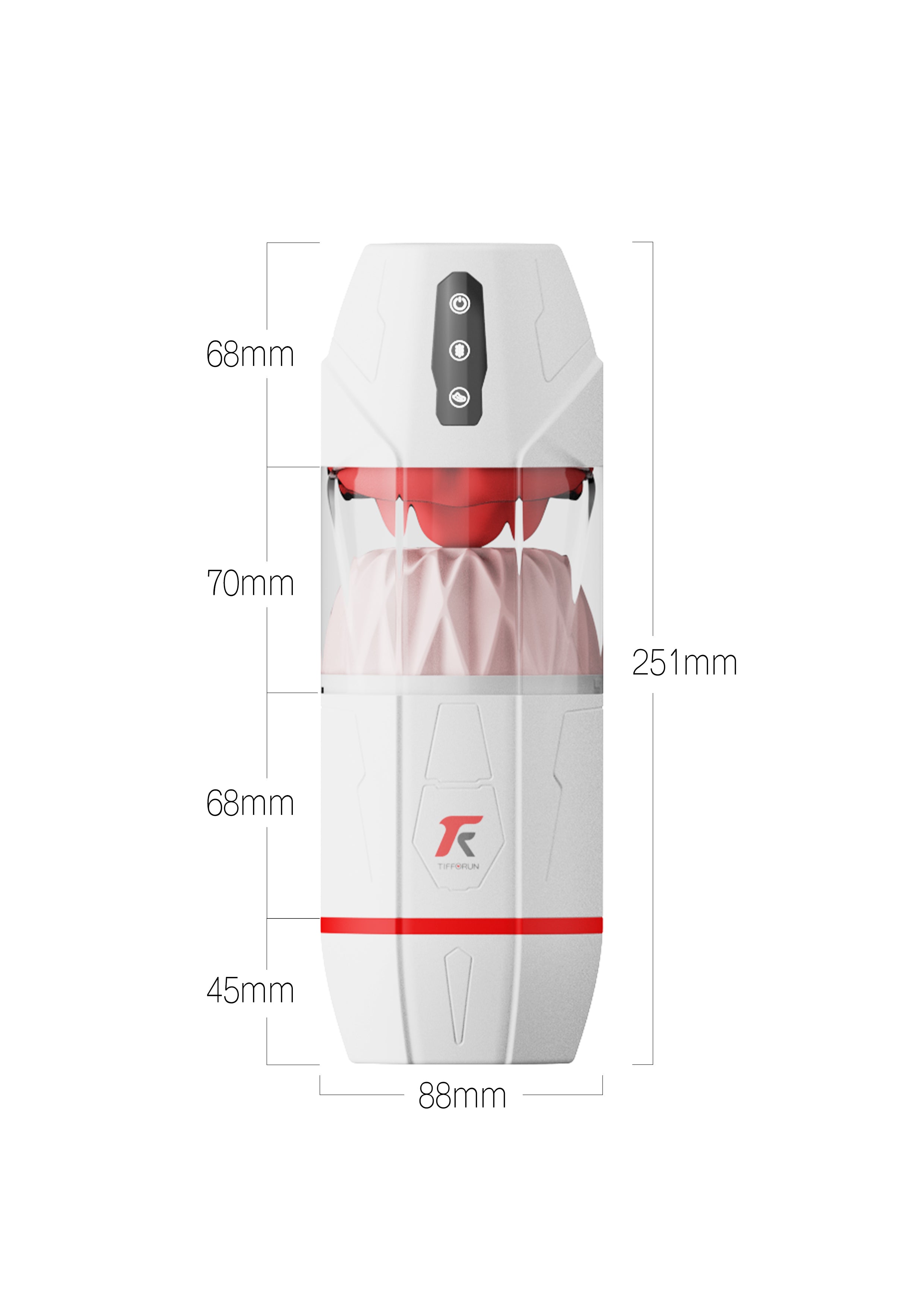 Tihibong vibrating airplane cup electric fully automatic male tongue licking and sucking masturbator, cross-border new product of sex toys