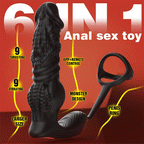 Upgrade Fast Thrusting 6-in-1 Prostate Massager with Remote Control and APP