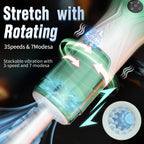 Toyshcool Starlight Extendable Rotating Vibrating Airplane Cup – Men’s Self-pleasure Device