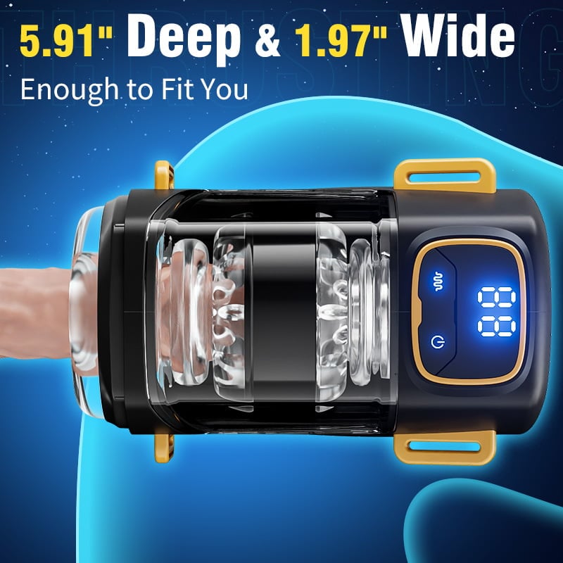 PulseRider - Wearable Male Stroker Thrusting 300 Thrusts/Min Masturbation Cup