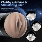 【Free Lube!】STORM CUP 10 Thrusting Spinning Masturbator with Suction Cup Male Masturbator