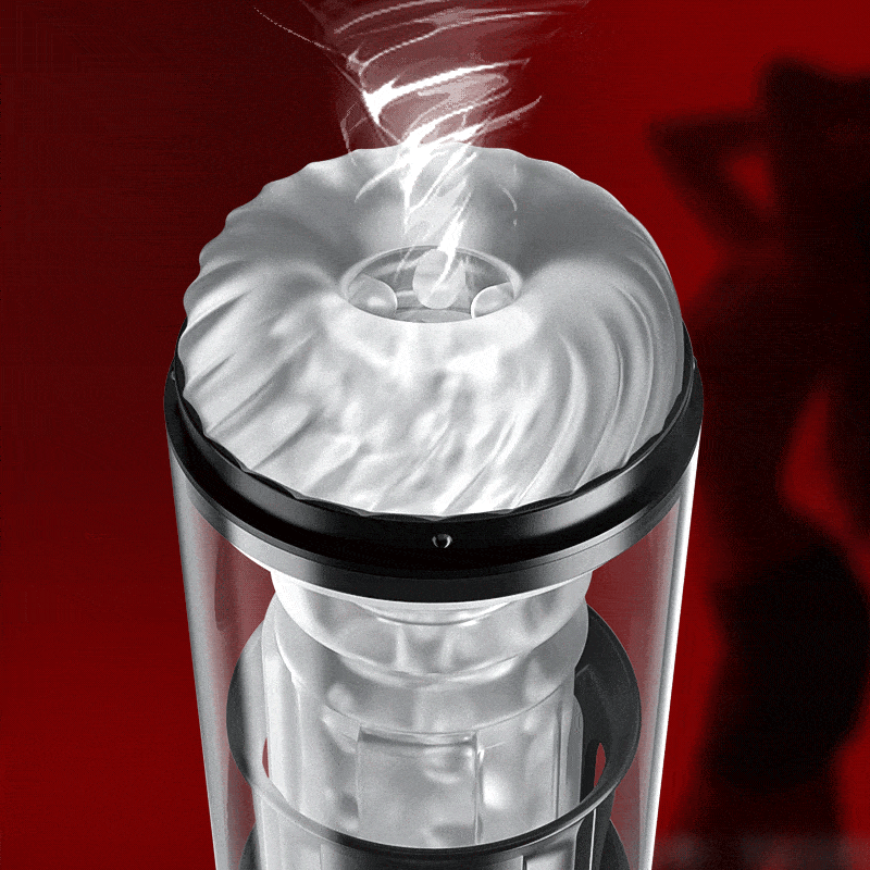 Newvibe 5 Rotating 5 Sucking 7 Vibrating Masturbator & Training 2 IN 1 Adult Toys