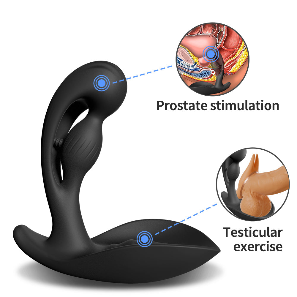 Night Sakura Prostate Massager, Rear Court Vibration, Anal Plug, Masturbation Sex Toy, Egg Exercise Device, Sex Toys