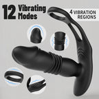 SAUL Glans Thrusting Vibrating Prostate Massager For Improved Arousal & Prostate Health