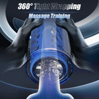 Bluesea 6 Bi-Directional Thrusting Rotation Masturbator With Suction Base