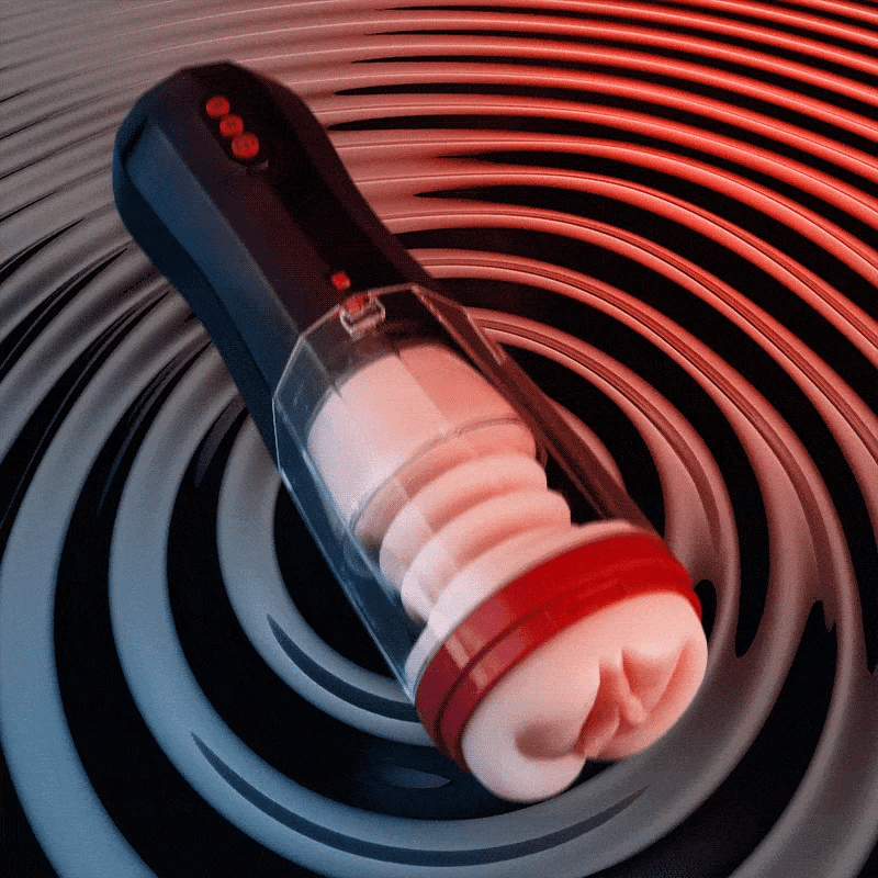 【Free Lube】Roka - Lifelike Automatic 5 Thrusting 10 Vibrating Vocable Masturbator