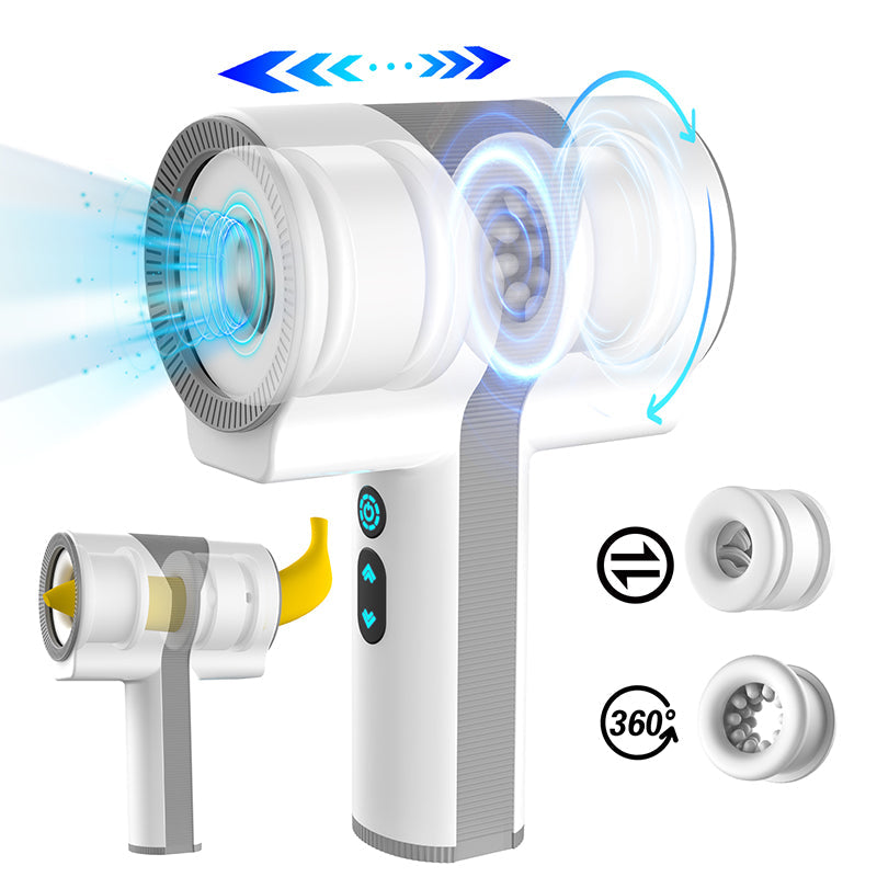 Dreamhorse Thunder God Airplane Cup Telescopic Rotating Vibration Male Masturbator