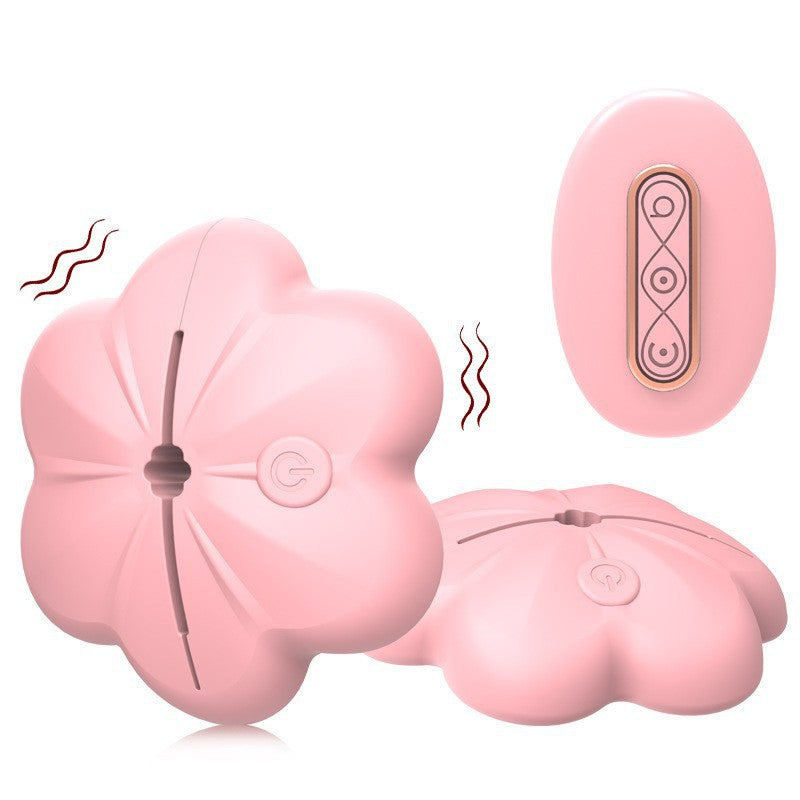 Misty Vibration Clamp Remote Control Multi Speed Breast Massager Adult Toy