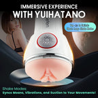 【50% Off】Leten Automatic Masturbator 10 Squeezing Sucking Vibrating Sensations  Free Lube Male Sex Toy