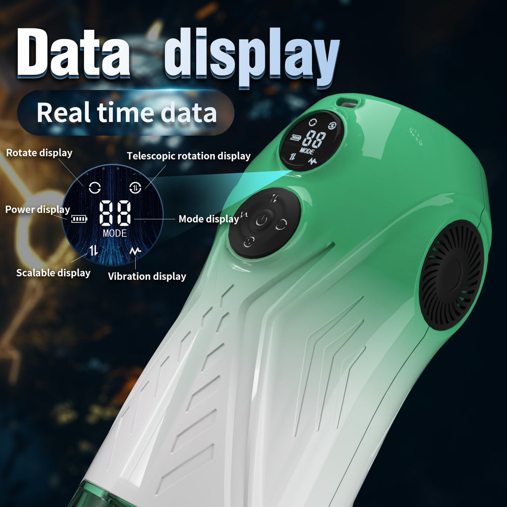 Toyshcool Starlight Extendable Rotating Vibrating Airplane Cup – Men’s Self-pleasure Device