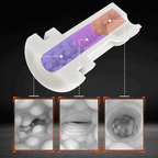 【50% Off】Romanlust LCD Sucking Thrusting Vibrating Male Masturbator Male Sex Toy