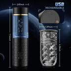 【Free Lube!】STORM CUP 10 Thrusting Spinning Masturbator with Suction Cup Male Masturbator