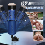 Bluesea 6 Bi-Directional Thrusting Rotation Masturbator With Suction Base