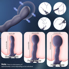 Backstory vibrator anal chrysanthemum electric strong earthquake silicone anal plug gay couple masturbator sex toy