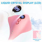 Night Sakura Sucking Jumping Egg Telescopic Tongue Licking Female Wireless Masturbator Strong Vibration Stick Adult Sex Toys