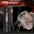 【50% OFF】3 In 1 Vagina 10 Vibrating 5 Thrusting 5 Suction Male Masturbator