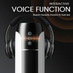 Saith Wearable 7 Thrusting & Vibrating Heating Vocable Masturbator Male Sex Toys