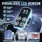 Iron Man 7 Thrusting And Rotating Suction Masturbator Pocket Pussy Male Masturbators