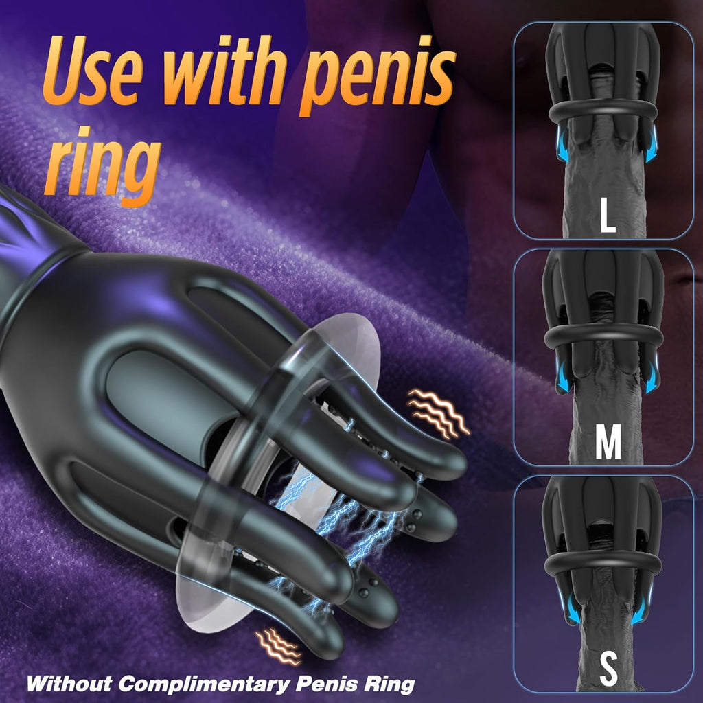 Octopus turtle head massager, male penis exercise device, vibrating masturbator, couple shared adult product