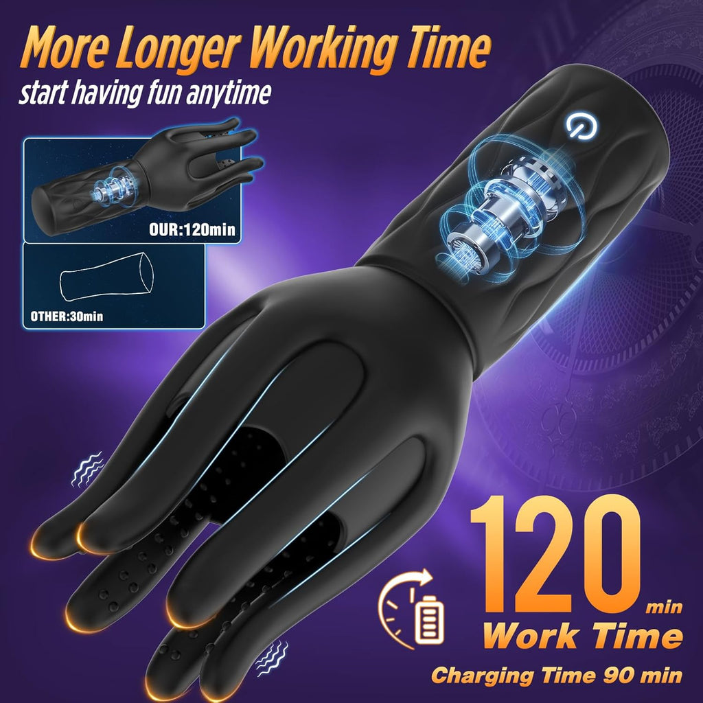 Octopus turtle head massager, male penis exercise device, vibrating masturbator, couple shared adult product