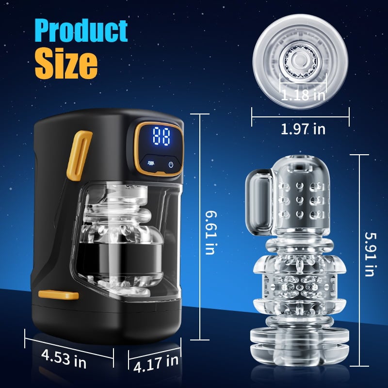 PulseRider - Wearable Male Stroker Thrusting 300 Thrusts/Min Masturbation Cup