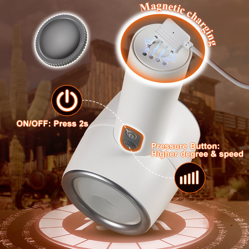 【30% Off】Hardy Automatic 3 Telescopic Handheld Male Masturbator Male Masturbator