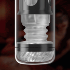 Newvibe 5 Rotating 5 Sucking 7 Vibrating Masturbator & Training 2 IN 1 Adult Toys