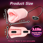 Newvibe 10 Vibration Male Glans Training Stimulator Blow Job Toys