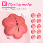 Misty Vibration Clamp Remote Control Multi Speed Breast Massager Adult Toy